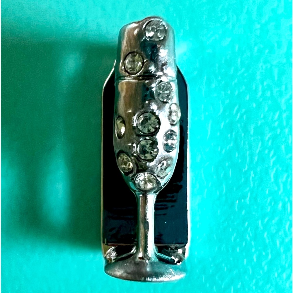 🌟 KEEP Collective 🌟 Pave Champagne - Silver Collector’s Edition Charm